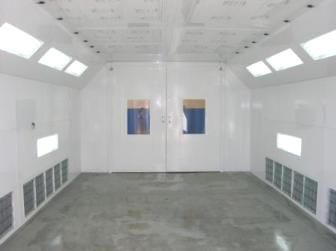 Automotive Downdraft Spray Booths